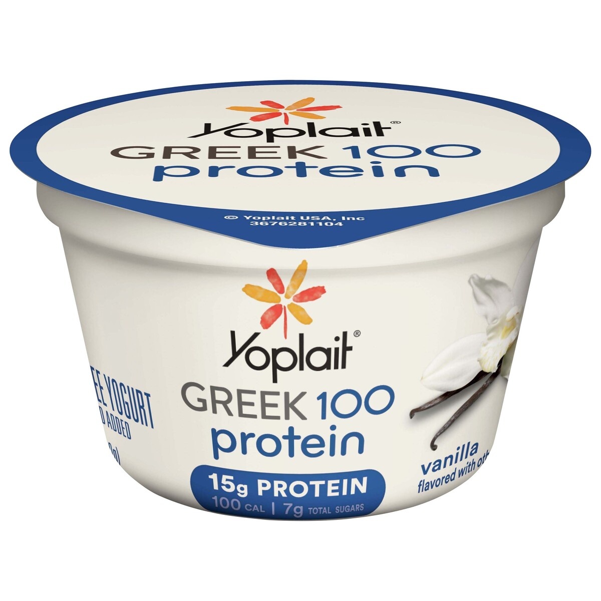 slide 1 of 1, Yoplait Greek 100 Protein Yogurt 5.3 oz, 5.3 oz