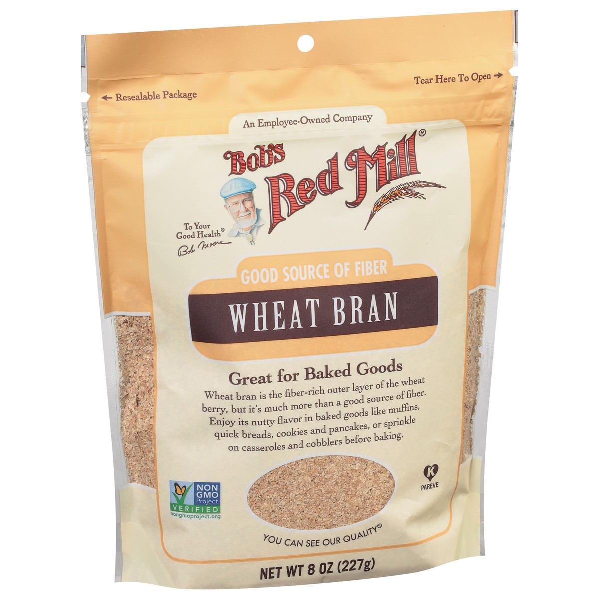 slide 9 of 9, Bob's Red Mill Wheat Bran 8 oz, 8 oz