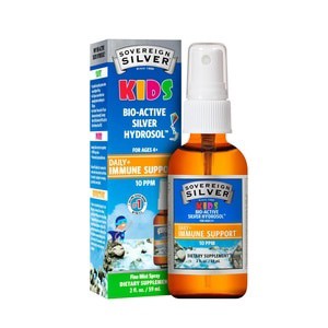 slide 1 of 1, Sovereign Silver Silver Hydrosol For Kids, 2 fl oz