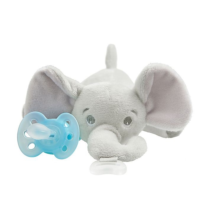 slide 1 of 3, Philips Avent Ultra-Soft Elephant Snuggle - Blue, 1 ct