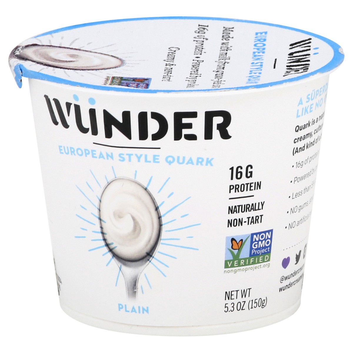 slide 8 of 13, Wünder Creamery European Style Plain Quark 5.3 oz, 5.3 oz