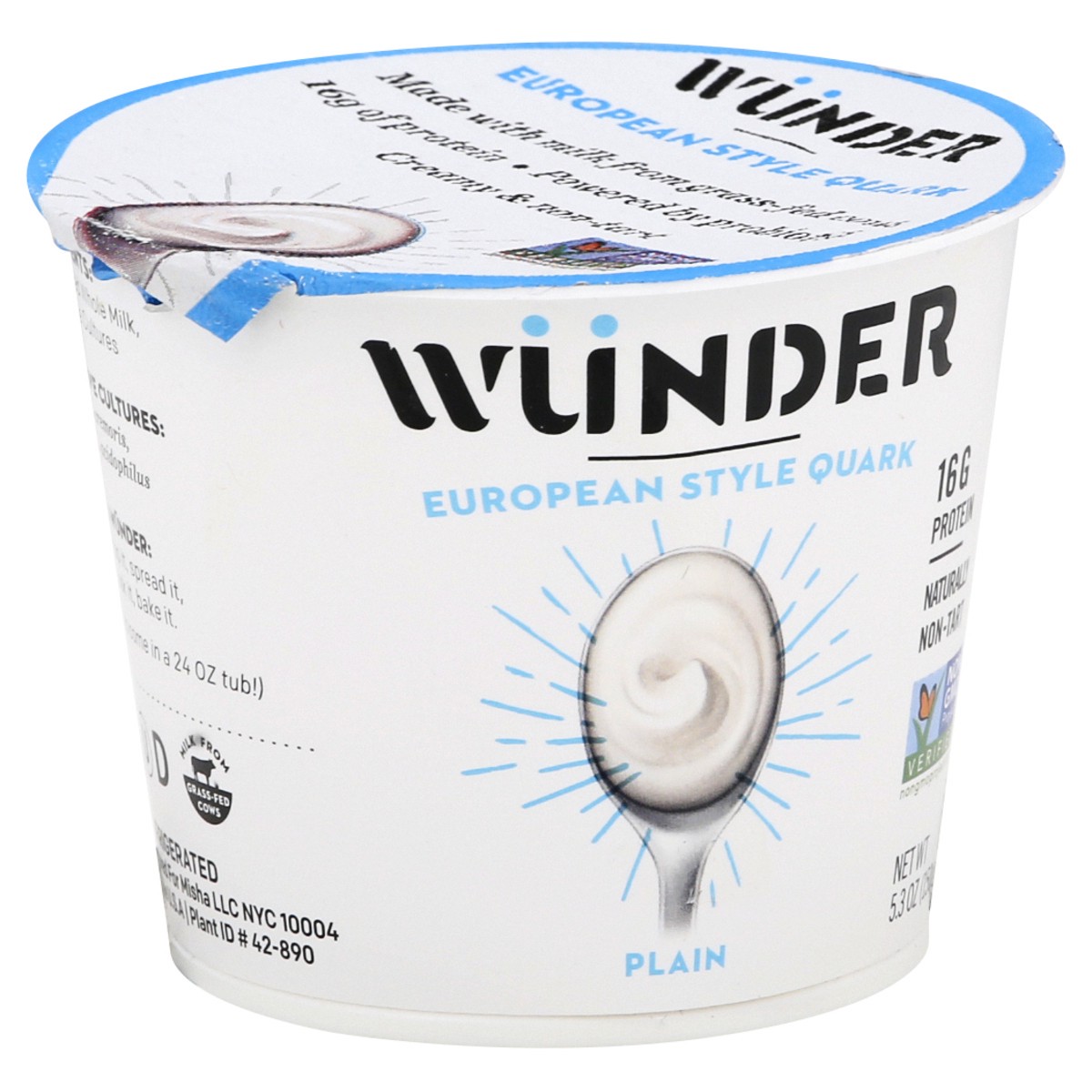 slide 10 of 13, Wünder Creamery European Style Plain Quark 5.3 oz, 5.3 oz