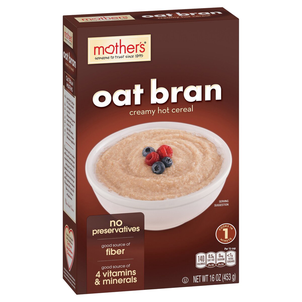 slide 1 of 7, Mother's Instant Oats Hot Cereal, 16 oz