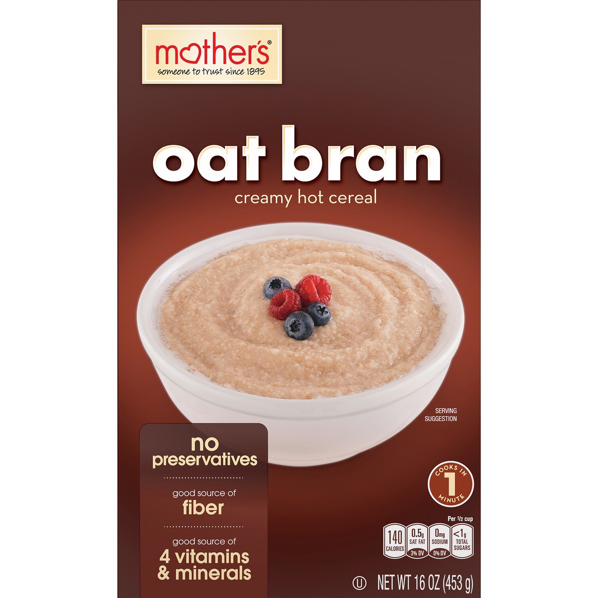 slide 2 of 7, Mother's Instant Oats Hot Cereal, 16 oz