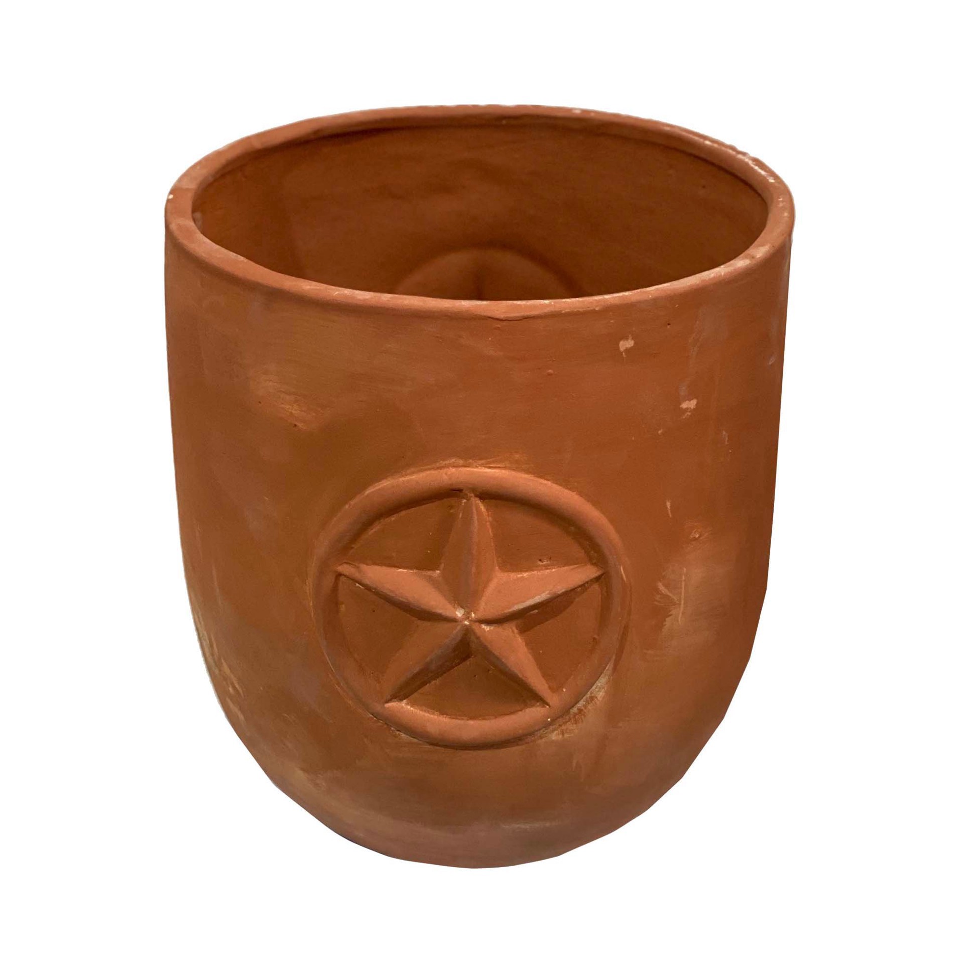 slide 1 of 1, Blue Orange Pottery Star Italiano Planter, 1 ct