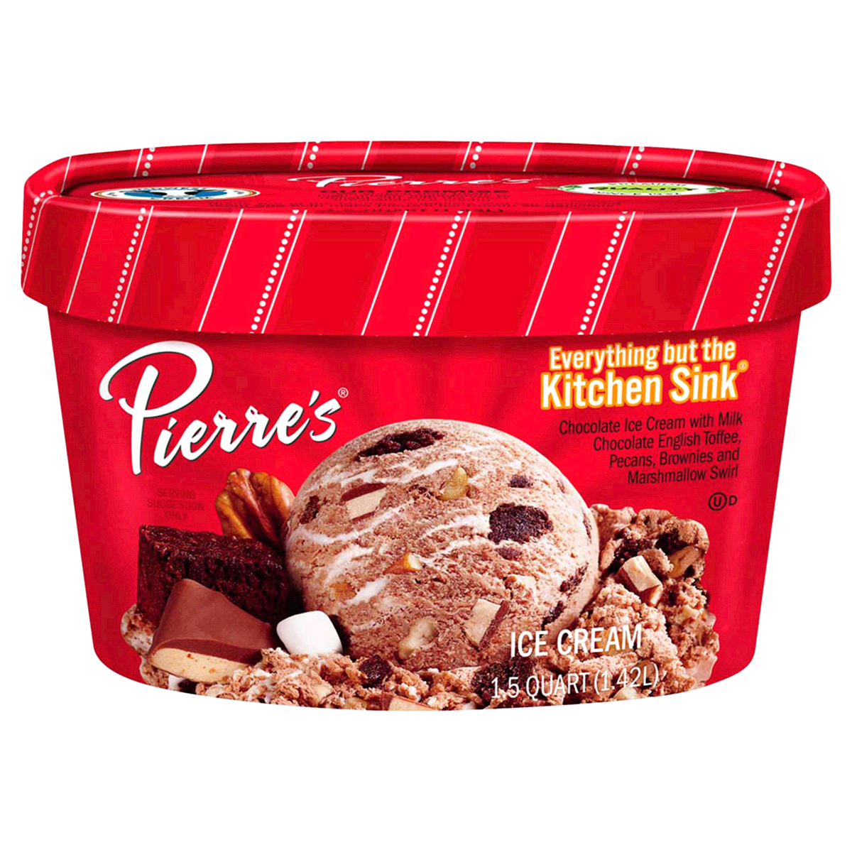 slide 1 of 9, Pierre's Pierres Kitchen Sink Ice Cream, 48 fl oz