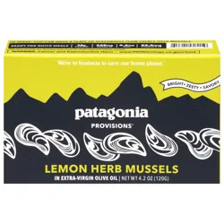 Patagonia Lemon Herb Mussels
