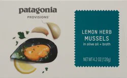 Patagonia Lemon Herb Mussels