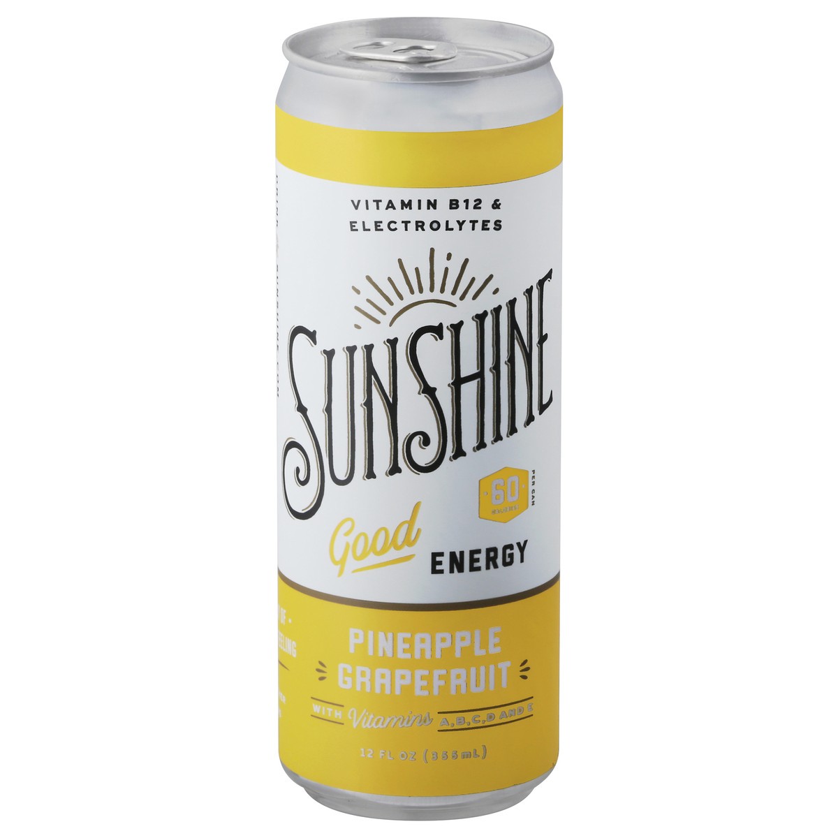 slide 8 of 14, Sunshine Pineapple Grapefruit Energy Drink - 12 fl oz, 12 fl oz