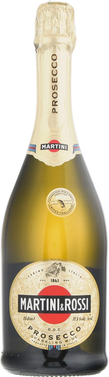 slide 1 of 5, Martini & Rossi Extra Dry Prosecco Sparkling Wine 750 ml, 750 ml