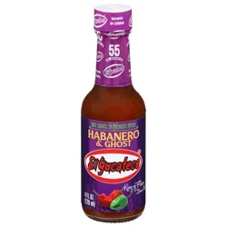 El Yucateco Extremely Spicy Habanero & Ghost Hot Sauce 4 fl oz