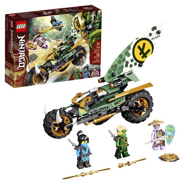 slide 1 of 1, LEGO Ninjago Lloyd's Jungle Chopper Bike Playset, 1 ct