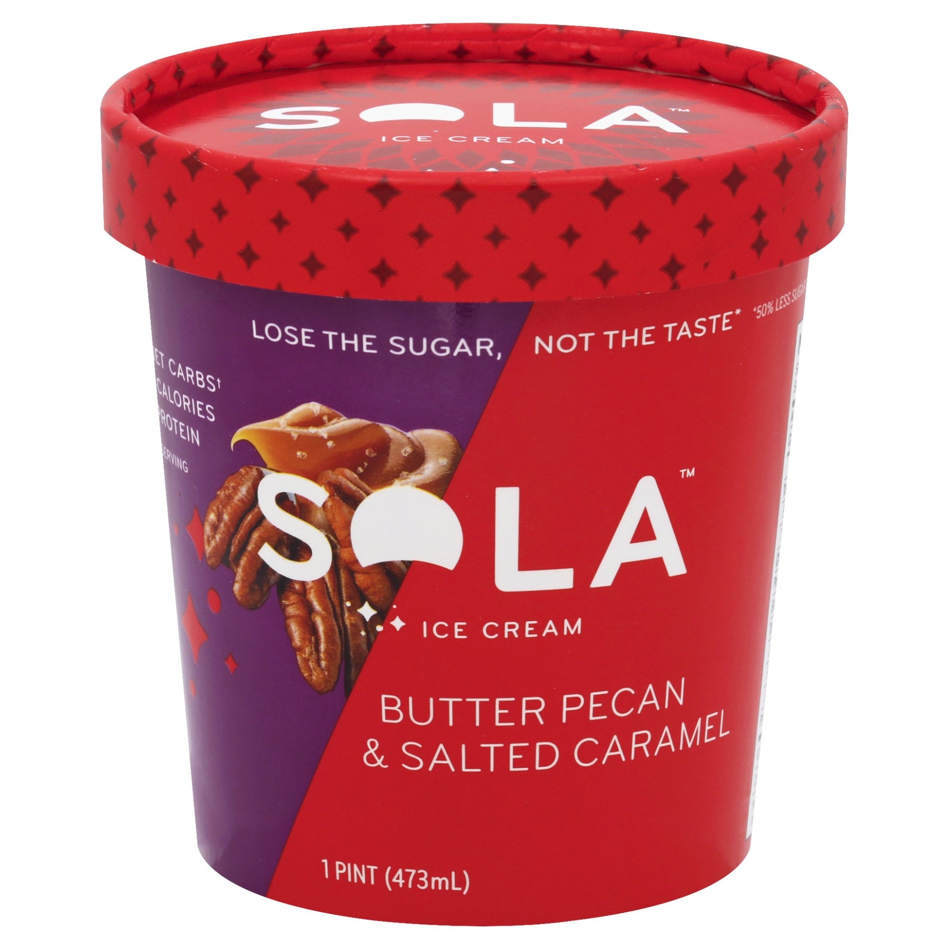 slide 1 of 1, Sola Ice Cream 1 pt, 1 pint