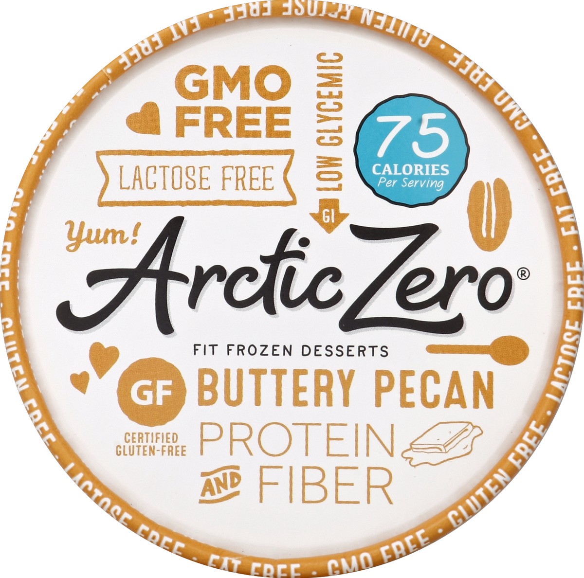 slide 3 of 3, Arctic Zero Frozen Desserts 1 pt, 1 pint