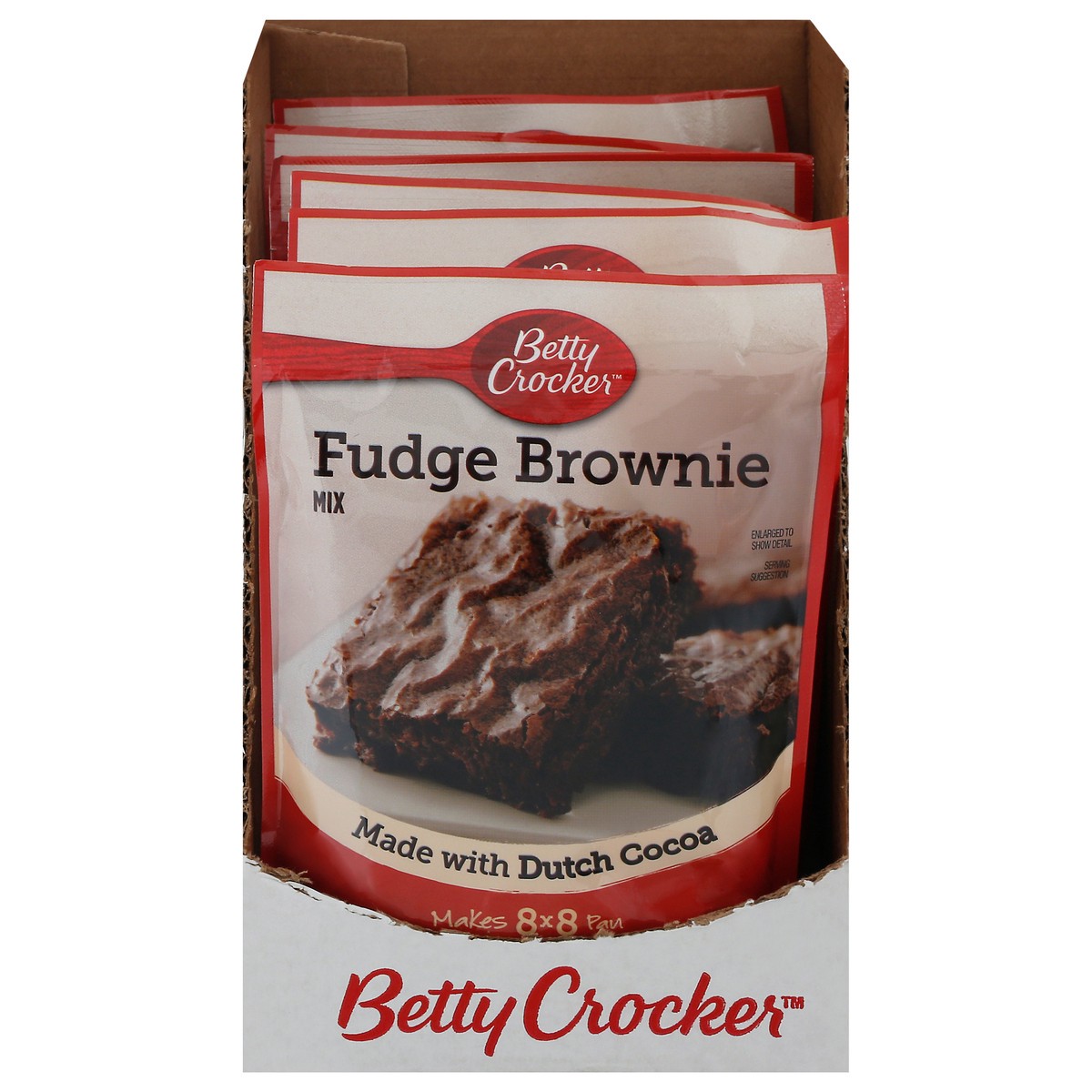 slide 1 of 9, Betty Crocker Fudge Brownie Mix 6 ea, 6 ct