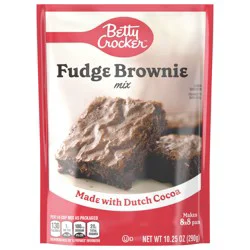 Betty Crocker Ready to Bake Fudge Brownie Baking Mix, 10.25 oz.