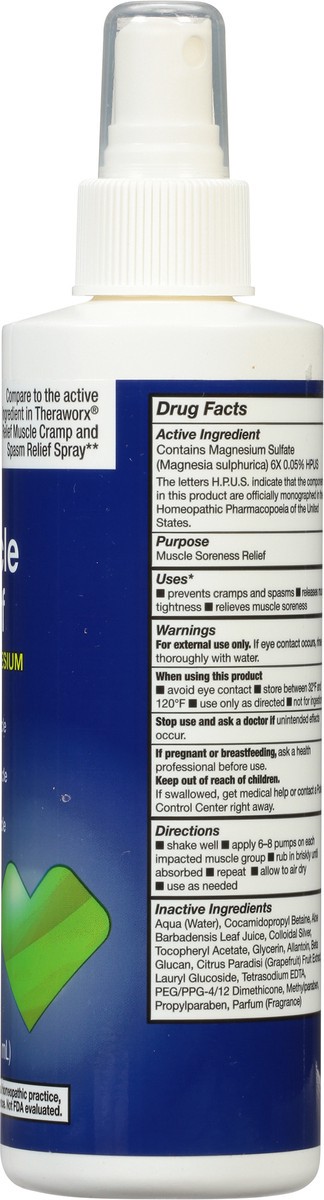 slide 4 of 9, Cvs Muscle Relief Homeopathic Magnesiumsulfate 6X0.05% Spry, 1 ct