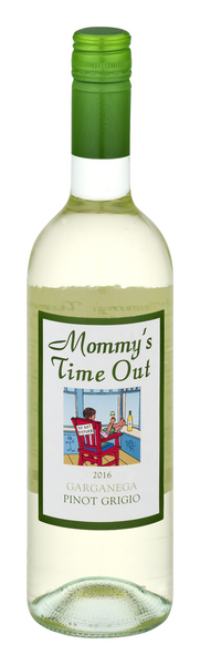 slide 1 of 1, Mommy's Time Out Pinot Grigio, 750 ml