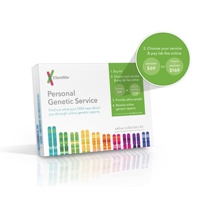 slide 1 of 1, 23andMe Personal Genetic Service - Saliva Collection Kit, 1 ct