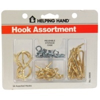 slide 1 of 1, Helping Hand Helpinghands Hook Asst, 54 ct