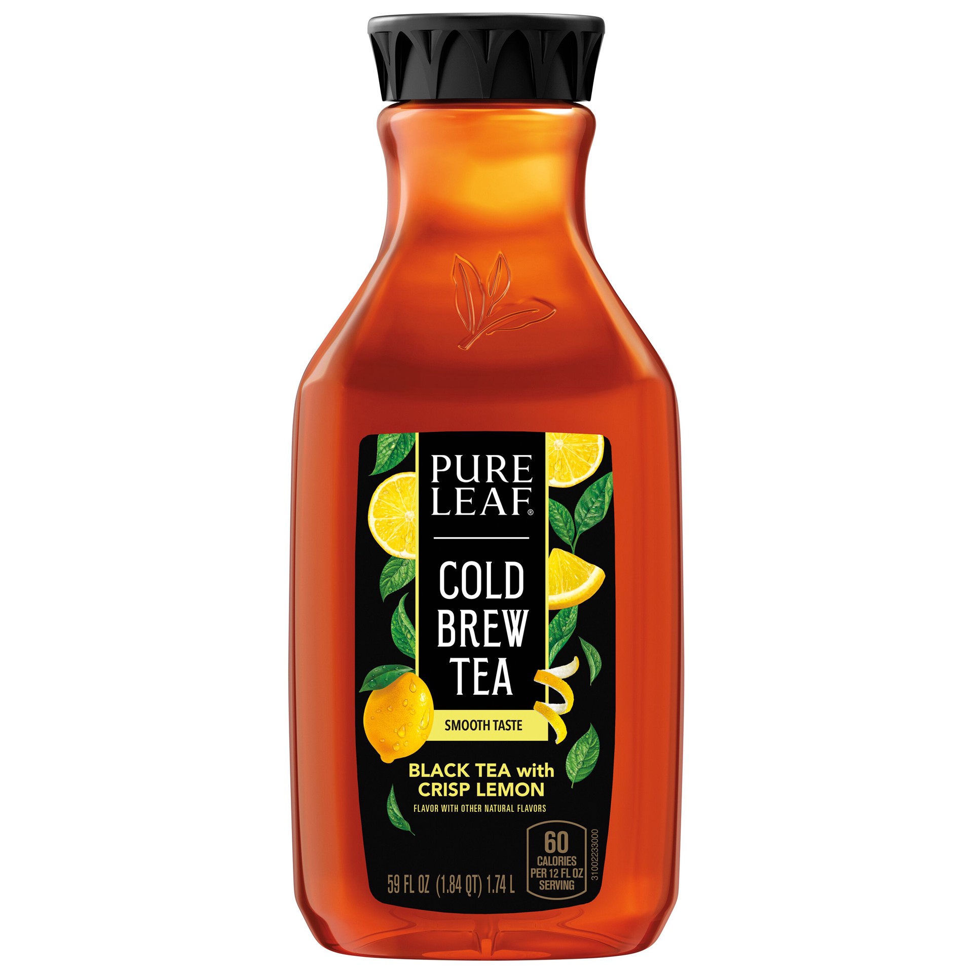 slide 1 of 8, Pure Leaf Cold Brew Tea Black Tea with Crisp Lemon Flavor 59 Fl Oz Bottle, 59 oz