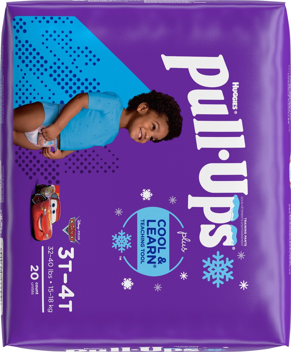 slide 9 of 11, Pull-Ups Huggies Disney Pixar Cars Training Pants 3T-4T (32-40 lbs) 20 Training Pants, 22 ct