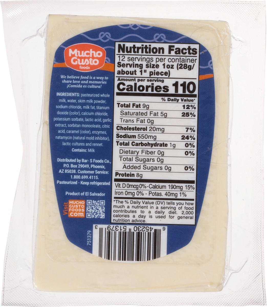 slide 12 of 14, Mucho Gusto Foods Hard Aged Cheese 12 oz, 12 oz