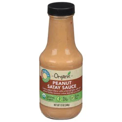 Full Circle Market Organic Peanut Satay Sauce 12 oz