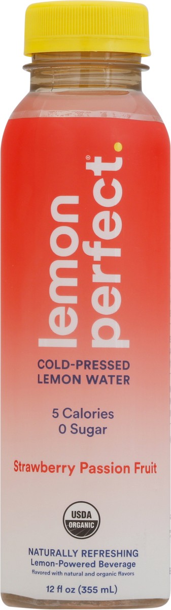 slide 11 of 14, Lemon Perfect Strawberry Passion Fruit Cold-Pressed Lemon Water - 12 fl oz, 12 fl oz