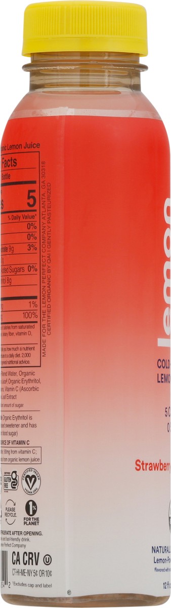 slide 2 of 14, Lemon Perfect Strawberry Passion Fruit Cold-Pressed Lemon Water - 12 fl oz, 12 fl oz