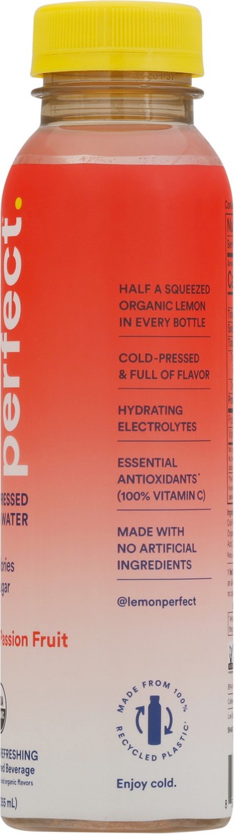 slide 8 of 14, Lemon Perfect Strawberry Passion Fruit Cold-Pressed Lemon Water - 12 fl oz, 12 fl oz