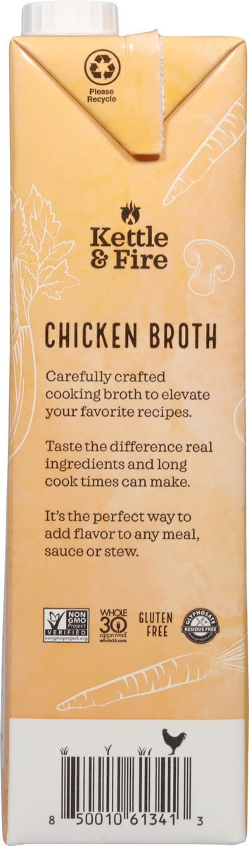 slide 7 of 9, Kettle & Fire Organic Chicken Broth 32 oz, 32 oz