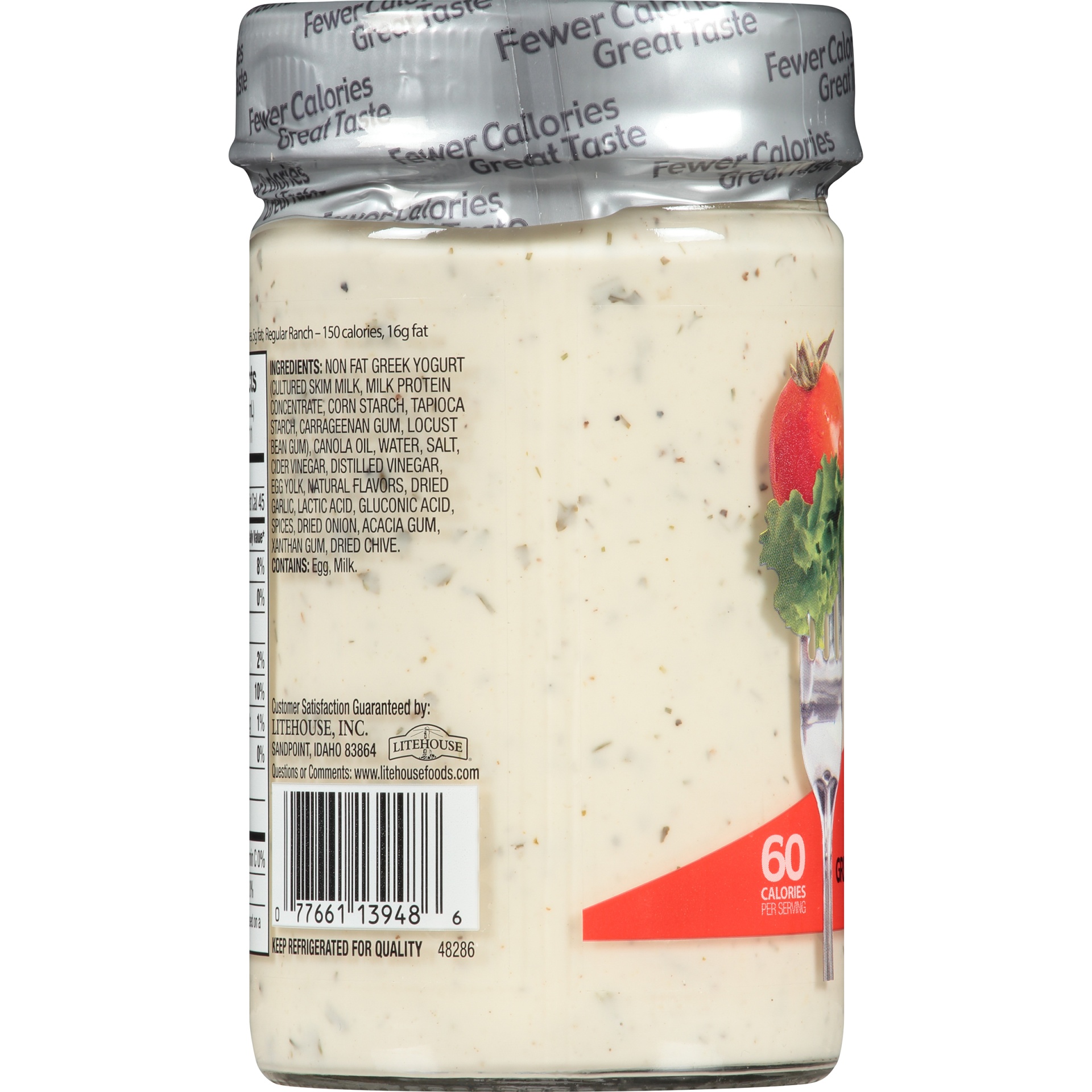 Opa By Litehouse Ranch Greek Yogurt Dressing 11 oz | Shipt