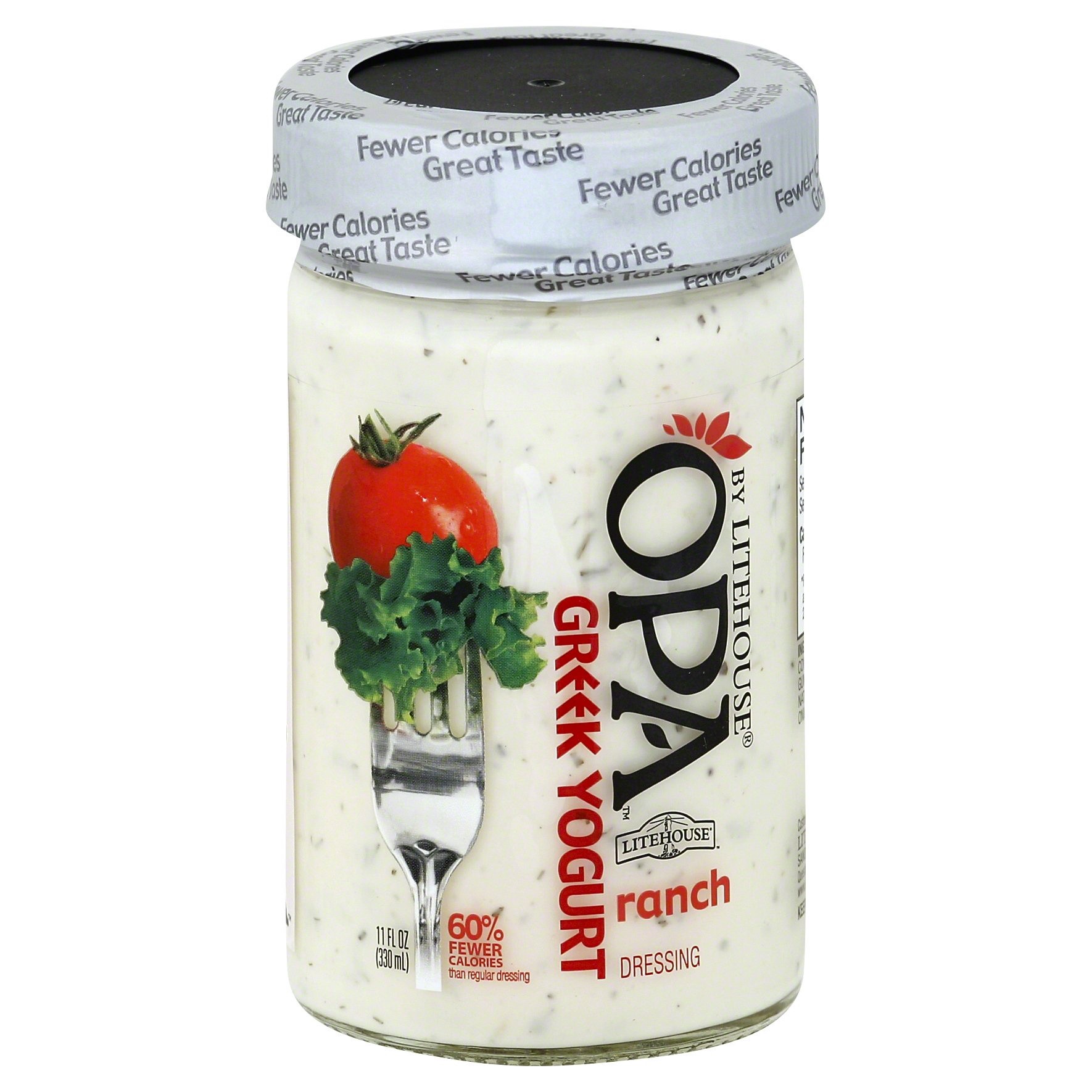 slide 1 of 8, OPA by Litehouse Ranch Greek Yogurt Dressing 11 fl. oz. Jar, 11 oz