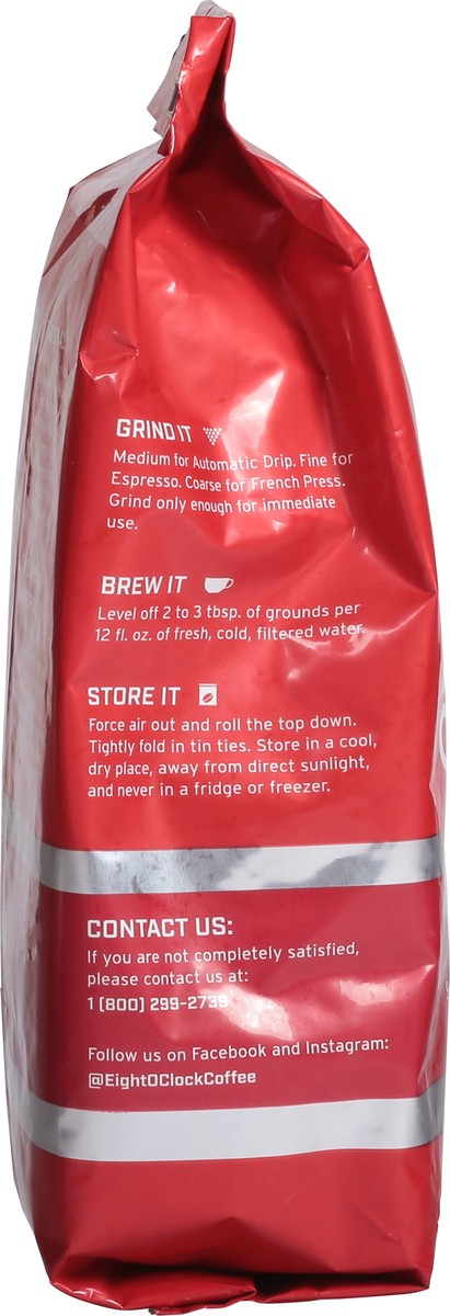 slide 6 of 12, Eight O'Clock Coffee Medium Roast Whole Bean The Original Coffee - 21 oz, 21 oz
