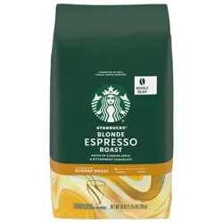 Starbucks Blonde Espresso Roast Whole Bean 28 oz