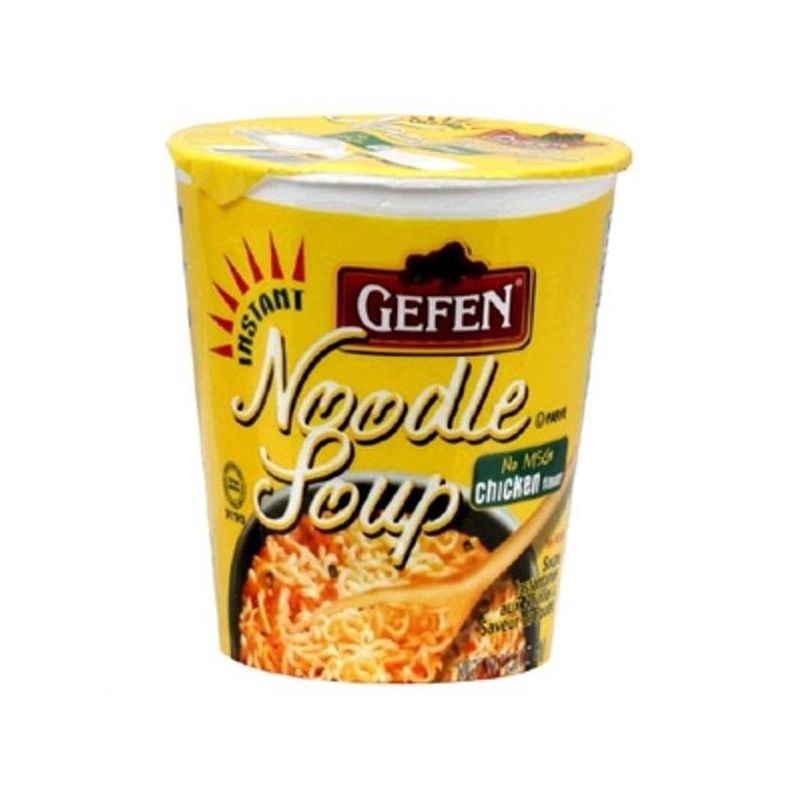 slide 1 of 4, Gefen Instant Imitation Chicken Flavor Noodle Soup 2.3 oz, 2 oz