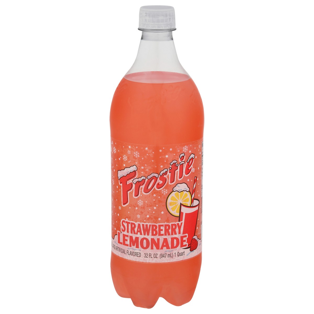 slide 1 of 9, Frostie Strawberry Lemonade - 32 oz, 32 oz