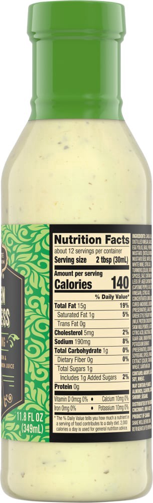 slide 2 of 4, Private Selection Green Goddess Salad Dressing, 11.8 fl oz