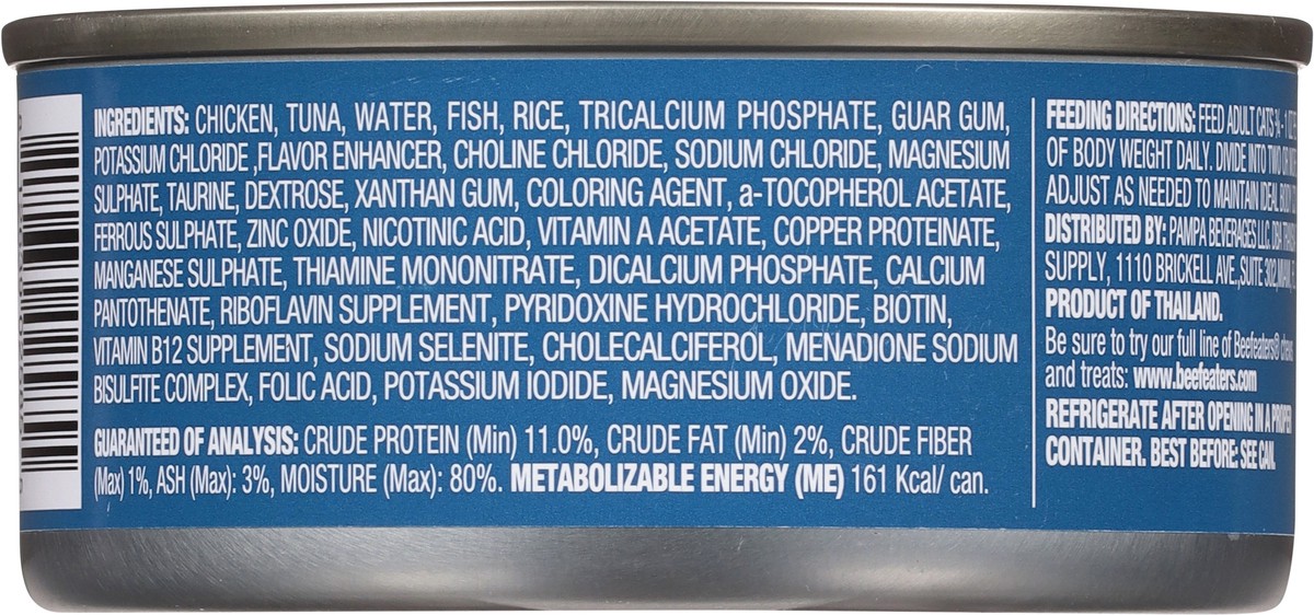 slide 2 of 9, Beefeaters Pate Tuna Cat Food 5.5 oz, 5.5 oz