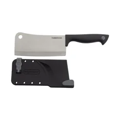 Farberware Edge Keeper Cleaver - Black