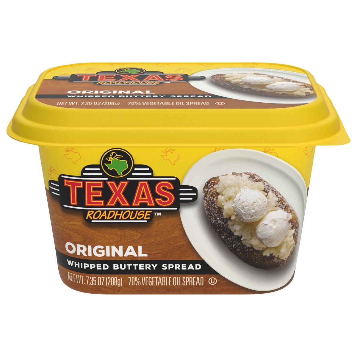 slide 1 of 12, Texas Roadhouse Original Whipped Buttery Spread, 7.35 oz