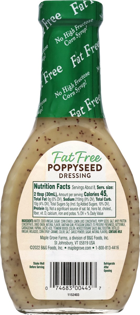 slide 5 of 9, Maple Grove Farms Dressing, 8 fl oz