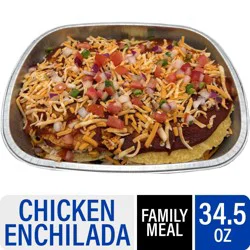 Deli Kitchen Chicken Enchilada Bake Family Meal