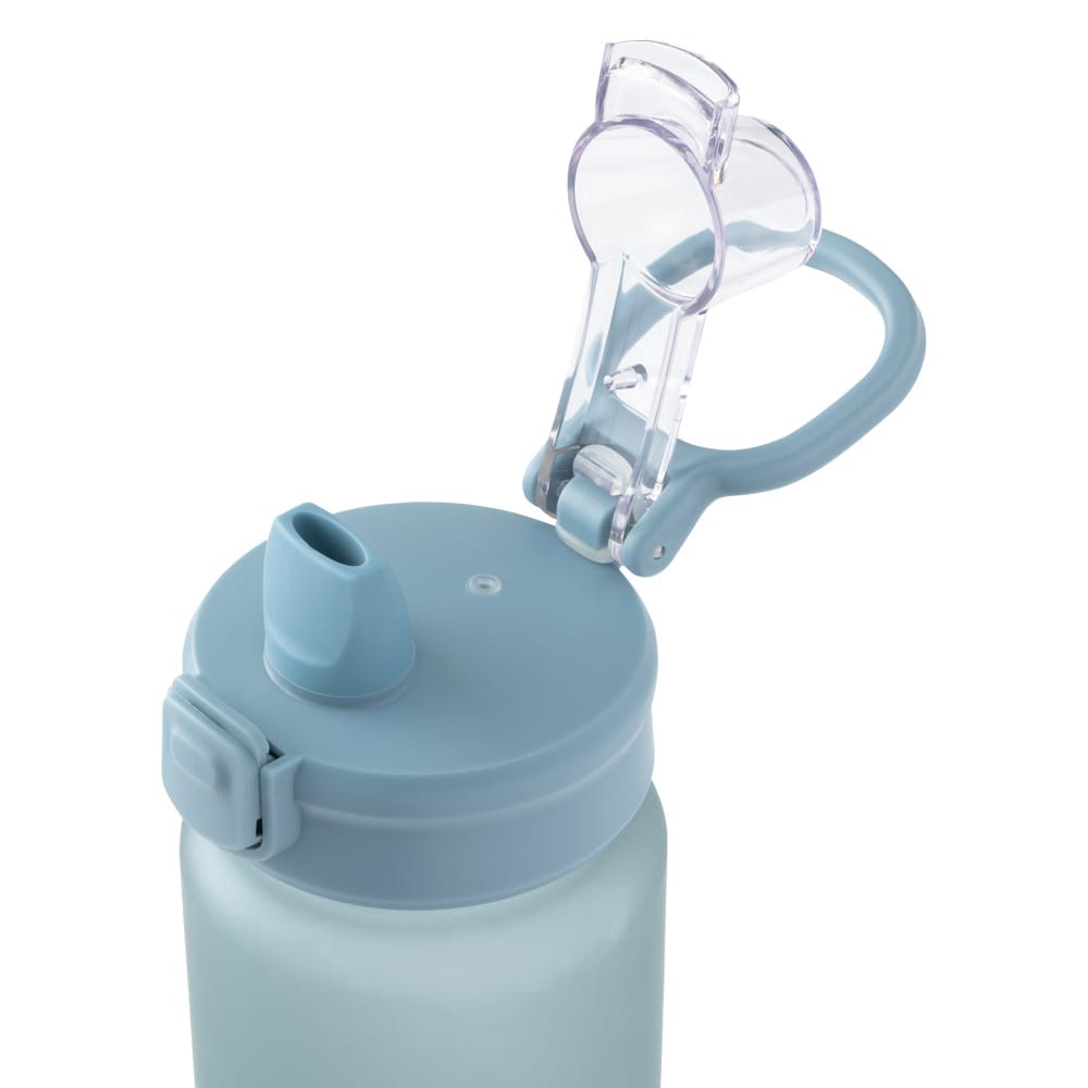 slide 4 of 4, Manna Push Pastic Bottle Blue, 39 oz
