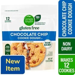 Simple Truth® Gluten Free Non Dairy Chocolate Chip Cookie Dough, 12 oz