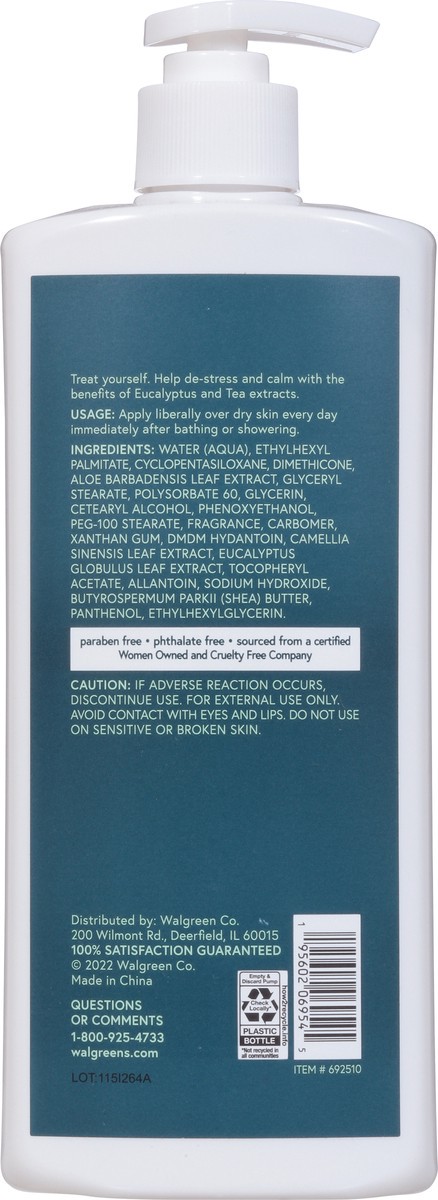 slide 9 of 12, Modern Expressions Eucalyptus Tea with Shea Butter and Aloe Body Lotion 16.9 fl oz, 16.9 fl oz