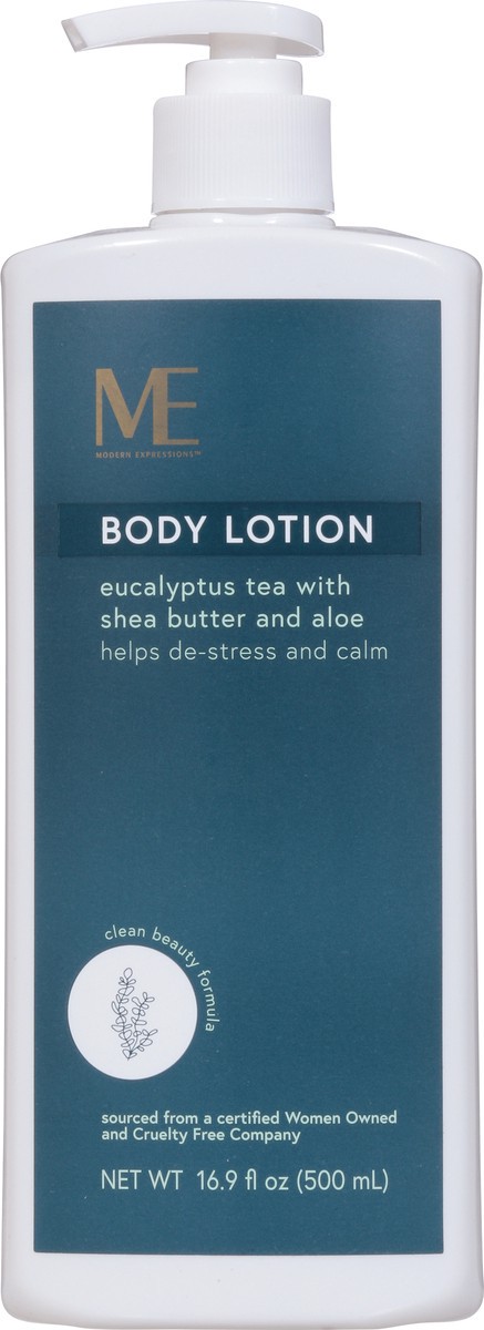 slide 6 of 12, Modern Expressions Eucalyptus Tea with Shea Butter and Aloe Body Lotion 16.9 fl oz, 16.9 fl oz