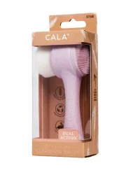 Cala Dual Action Eco Facial Cleansing Brush - Lilac