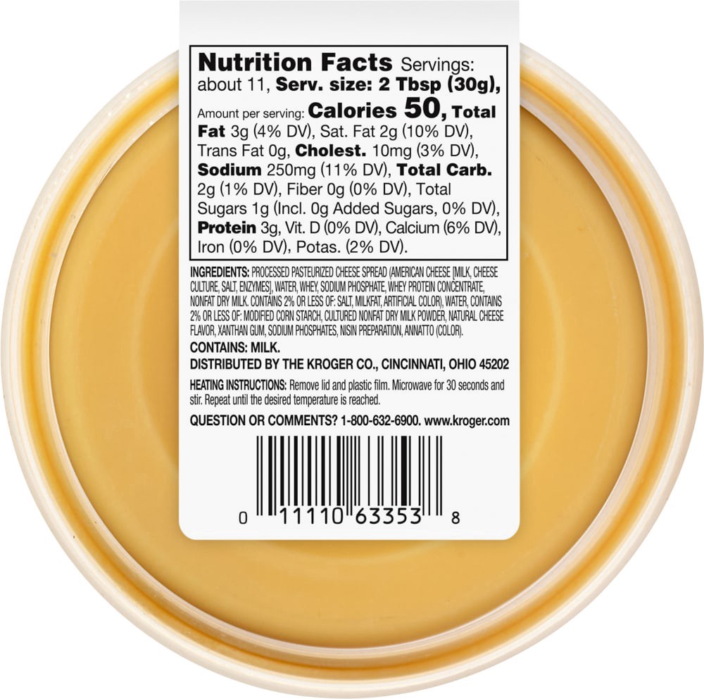 slide 3 of 3, Kroger Nacho Cheese, 12 oz
